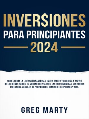 cover image of Inversiones Para Principiantes 2024